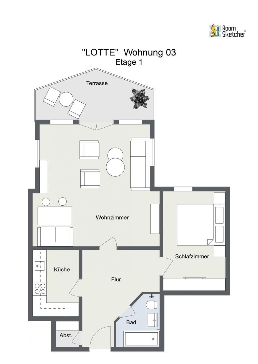 Apartment Lotte Mit Terrasse Zempin Εξωτερικό φωτογραφία